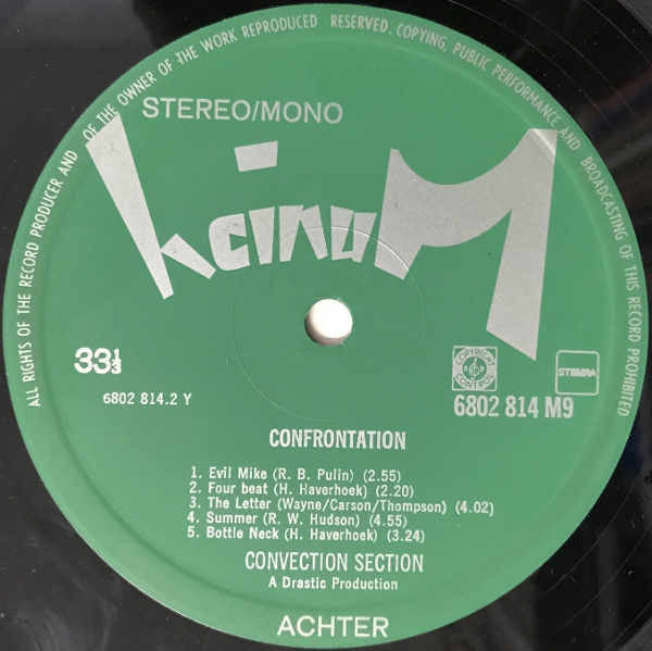 Convection Section : Confrontation (LP, Album)