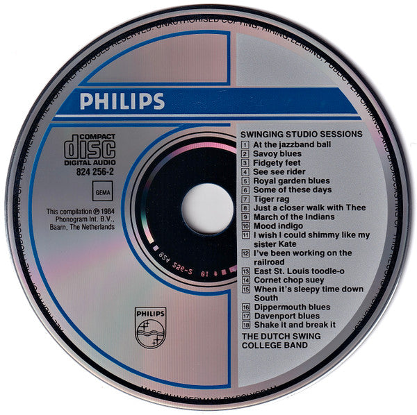 The Dutch Swing College Band : Swinging Studio Sessions (CD, Comp)