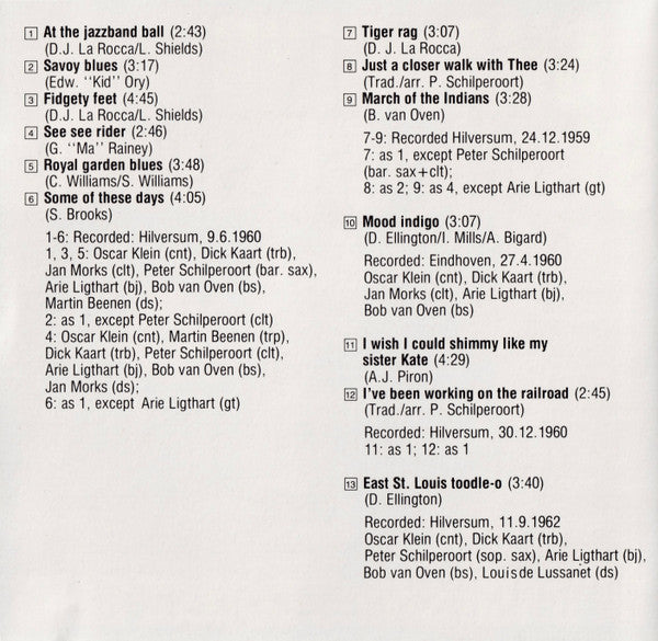 The Dutch Swing College Band : Swinging Studio Sessions (CD, Comp)