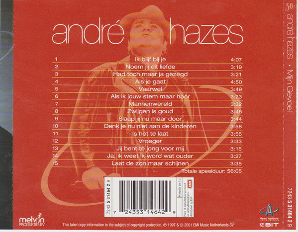 André Hazes : Mijn Gevoel (CD, Album)