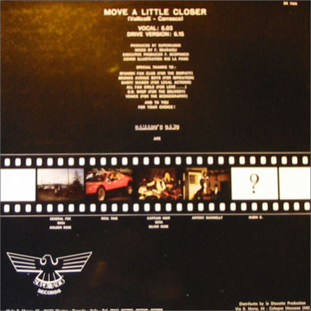 Camaro's Gang : Move A Little Closer (12")