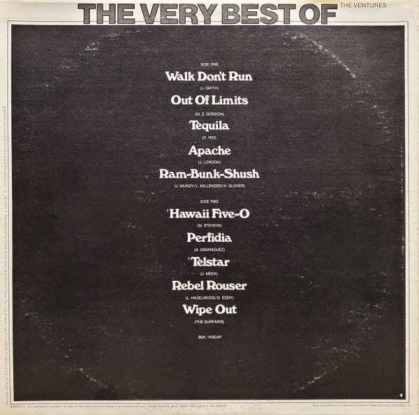 The Ventures : The Very Best Of The Ventures (LP, Comp, Ter)