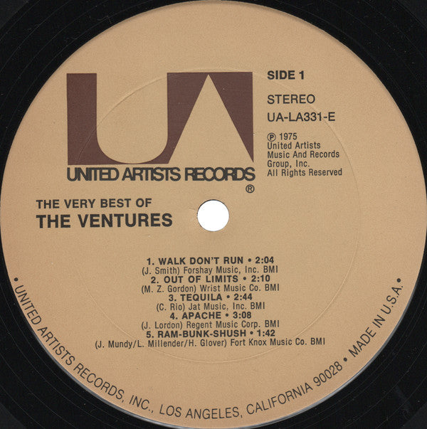 The Ventures : The Very Best Of The Ventures (LP, Comp, Ter)