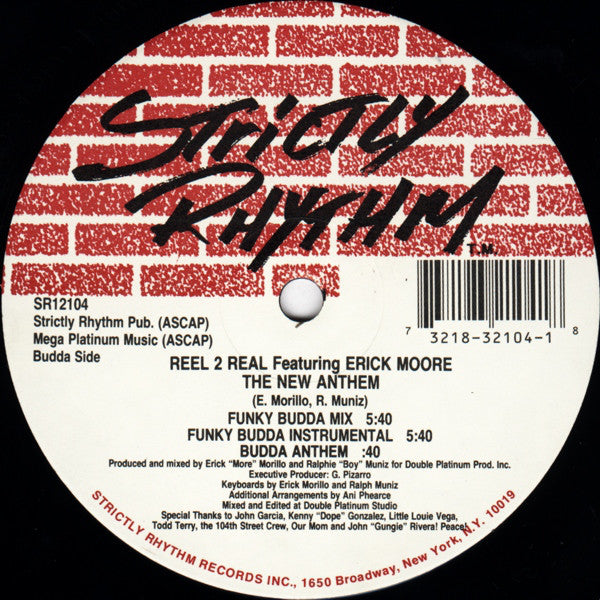 Reel 2 Real Featuring Erick Moore* : The New Anthem (12")