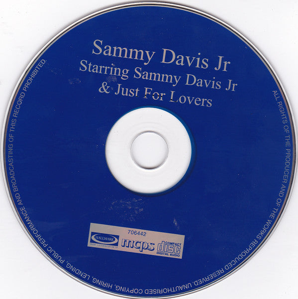 Sammy Davis Jr. : Starring Sammy Davis Jr / Just For Lovers (CD, Comp)