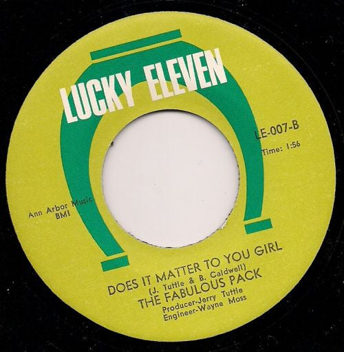 The Fabulous Pack : Wide Trackin' (7", Single)