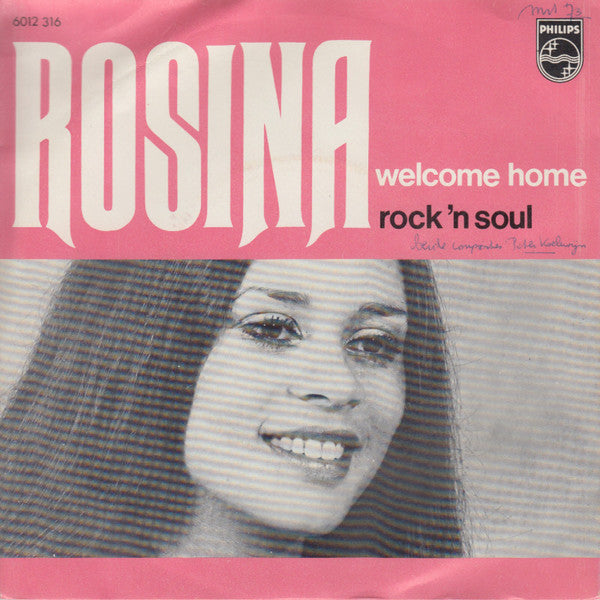 Rosina Louwaars : Welcome Home (7", Single)