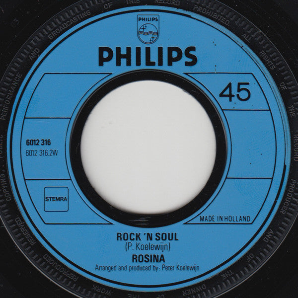 Rosina Louwaars : Welcome Home (7", Single)