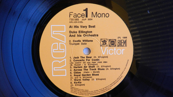 Duke Ellington And His Orchestra : At His Very Best (LP, Comp, Mono, Ora)