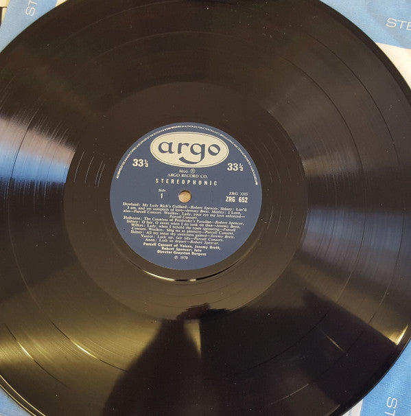 The Purcell Consort Of Voices, Grayston Burgess : I Love, Alas (LP)