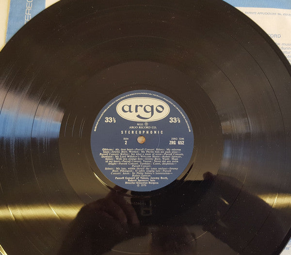 The Purcell Consort Of Voices, Grayston Burgess : I Love, Alas (LP)