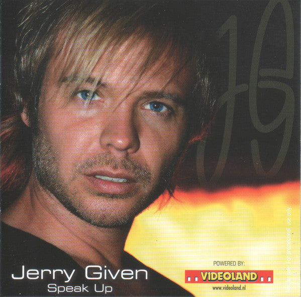 Jerry Given : Speak Up (CD, Album, Promo)