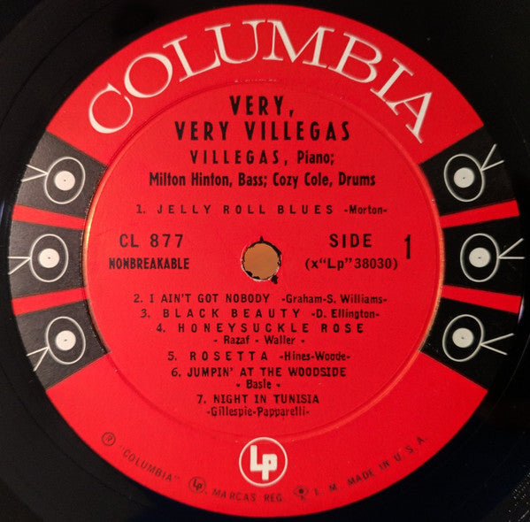 Enrique Villegas : Very, Very Villegas (LP, Album, Mono, Bri)