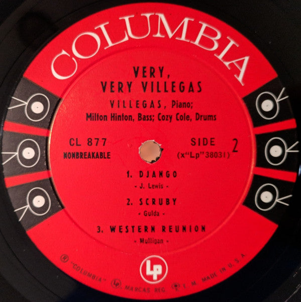 Enrique Villegas : Very, Very Villegas (LP, Album, Mono, Bri)