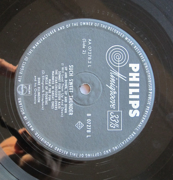 Duke Ellington And His Orchestra : Such Sweet Thunder (LP, Mono)
