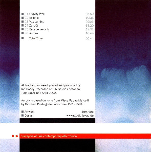 Ian Boddy : Aurora (CD, Album, Ltd)