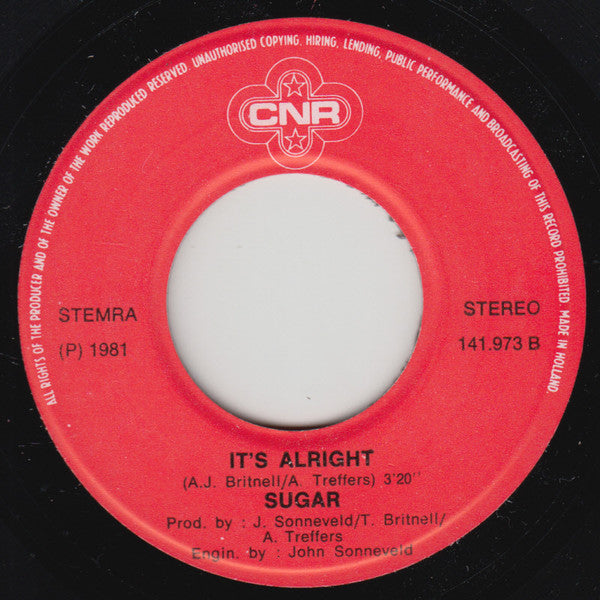 Sugar (10) : Easy (7", Dif)