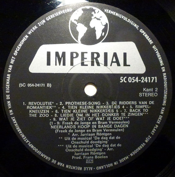 Neerlands Hoop In Bange Dagen : Neerlands Hoop In Bange Dagen (LP, Album, Mono, Gat)