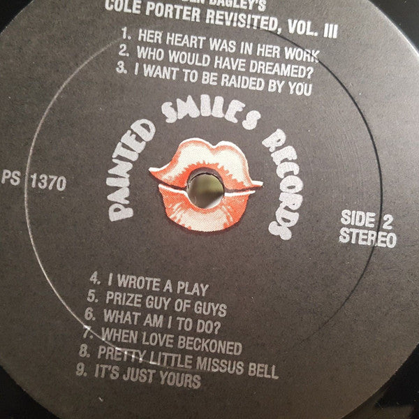 Ben Bagley, Georgia Engel, Helen Gallagher, Dolores Gray, Lynn Redgrave, Arthur Siegel, Elaine Stritch : Ben Bagley's Cole Porter Vol. III (LP)