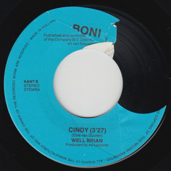 Well Brian : Miracle Of Love (7", Single)