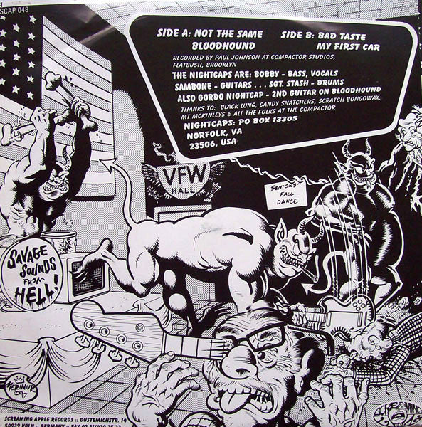 Big Bobby And The Nightcaps : Not The Same (7")