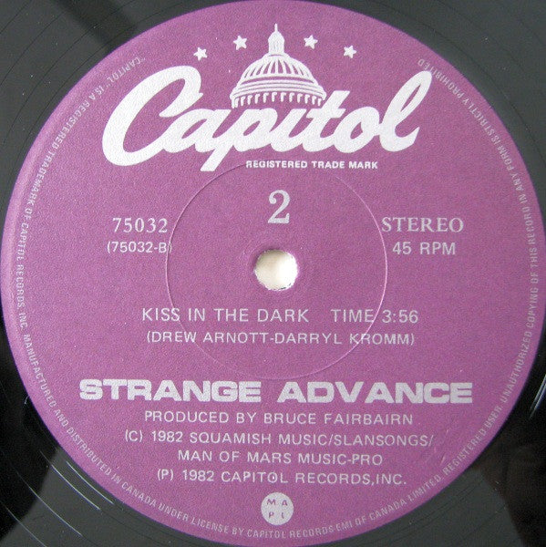 Strange Advance : Love Games (12", Single)