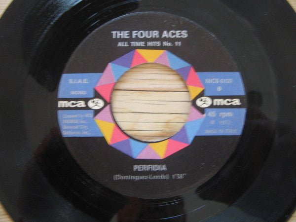 The Four Aces : Perfidia / Love Is A Many Splendored Thing (7", Mono)