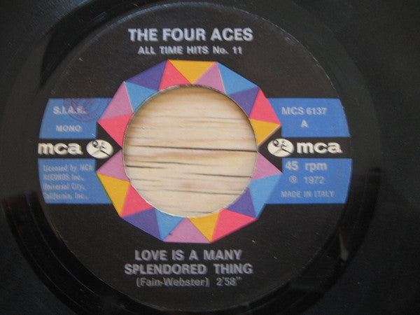 The Four Aces : Perfidia / Love Is A Many Splendored Thing (7", Mono)