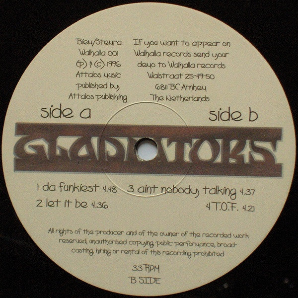 Gladiators : Da Funkiest (12")