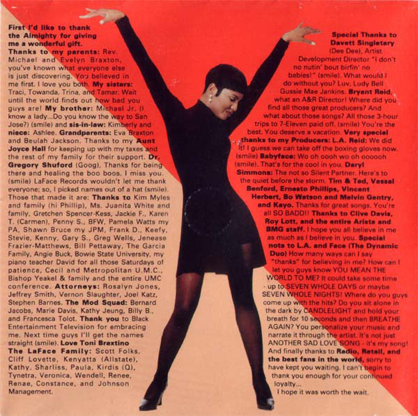 Toni Braxton : Toni Braxton (CD, Album, RE)