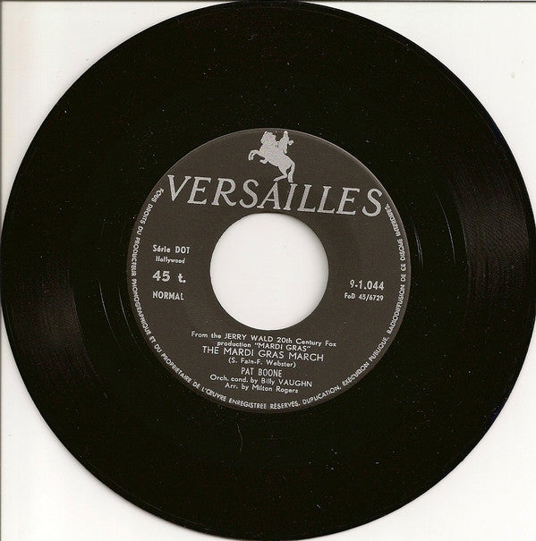Pat Boone : I'll Remember Tonight / The Mardi Gras March (7", Single)