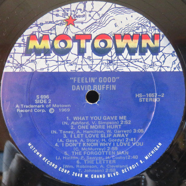 David Ruffin : Feelin' Good (LP, Album)