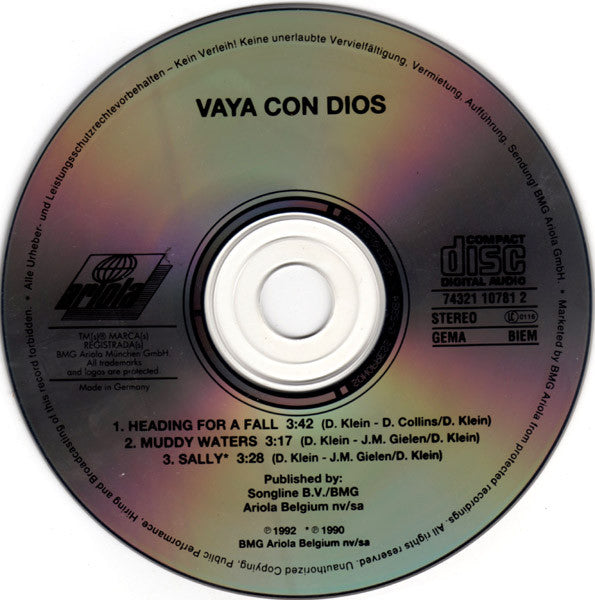 Vaya Con Dios : Heading For A Fall (CD, Maxi)