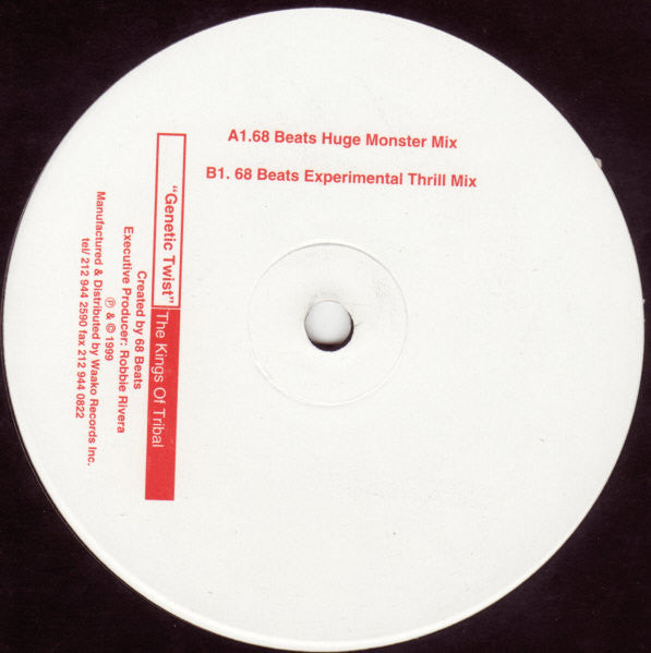 The Kings Of Tribal : Genetic Twist (12")