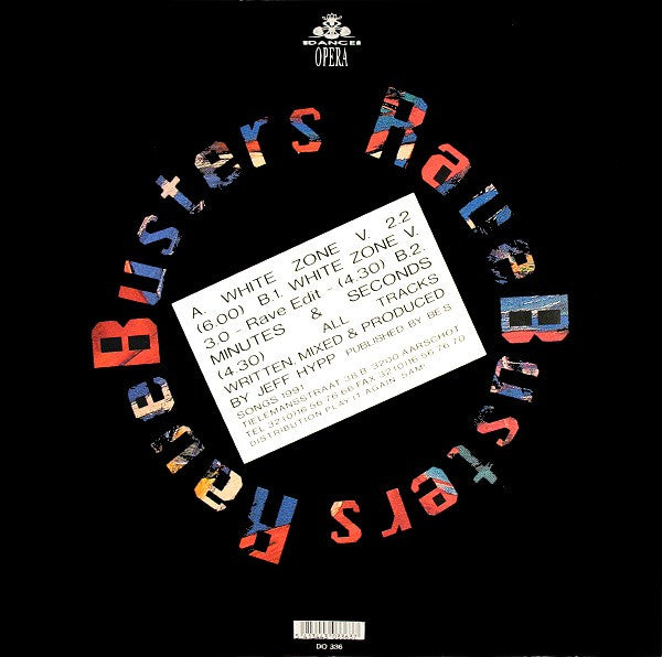Ravebusters : White Zone (12")