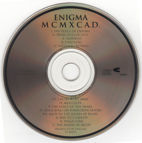 Enigma : MCMXC a.D. (CD, Album, RE)