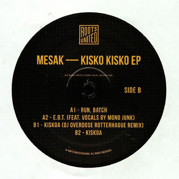 Mesak : Kisko Kisko EP (12", EP)