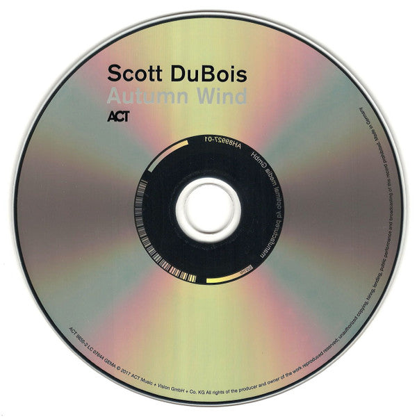 Scott Dubois (2) : Autumn Wind (CD, Album)