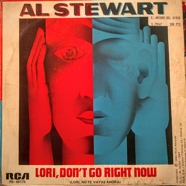 Al Stewart : Lori, Don't Go Right Now = Lori, No Te Vayas Ahora (7", Single, Promo)