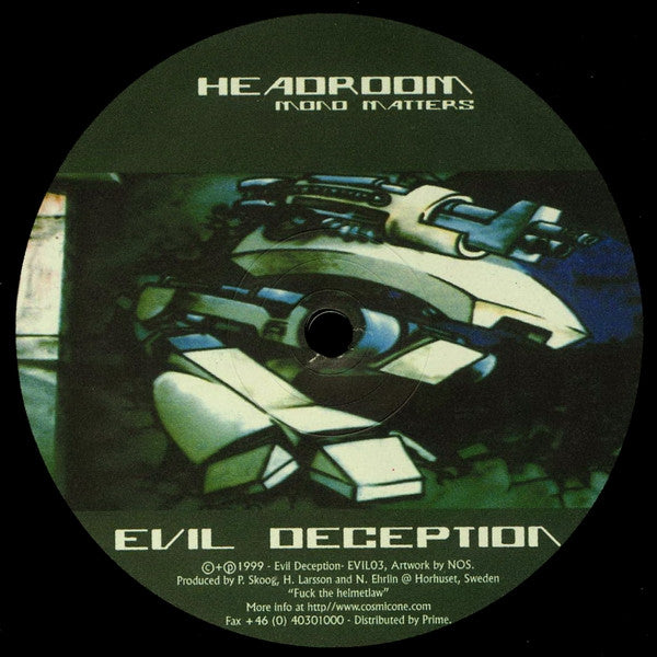 Headroom : Mono Matters (12")