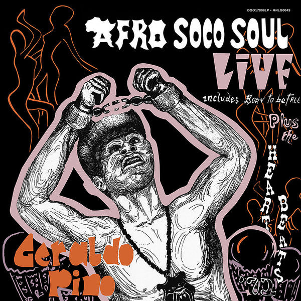 Geraldo Pino & The Heartbeats (3) : Afro Soco Soul Live (LP, Album, RE)