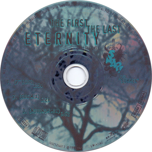 Snap! Feat. Summer : The First The Last Eternity (Till The End) (CD, Single)