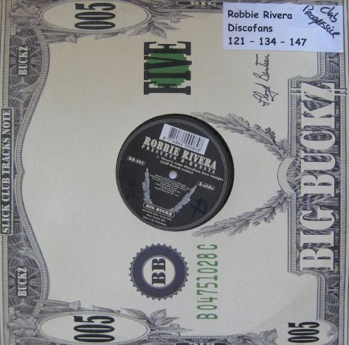 Robbie Rivera Presents D-Monsta : There's Some Discofans Here Tonight (12")