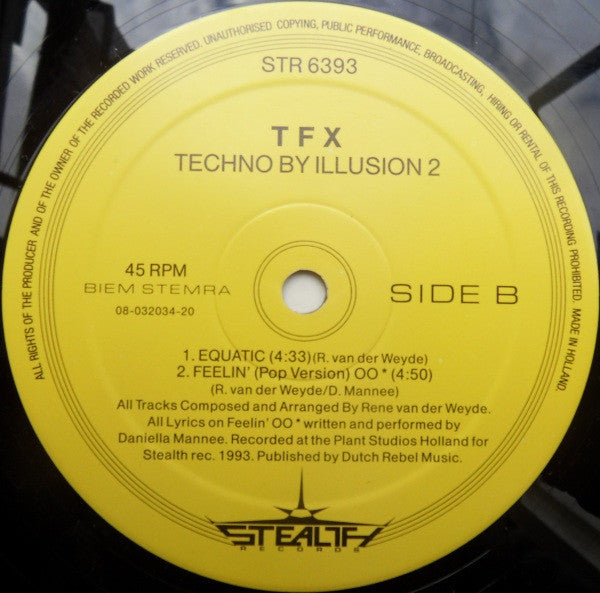 TFX : Techno By Illusion 2 (12")