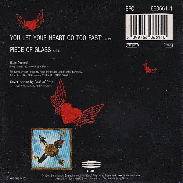 Spin Doctors : You Let Your Heart Go Too Fast (CD, Single, Car)