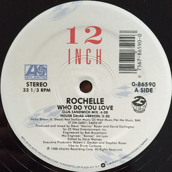 Rochelle : Who Do You Love (12")