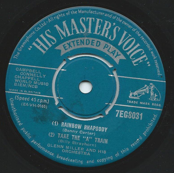 Glenn Miller And His Orchestra : The Spirit Is Willing (7", EP)