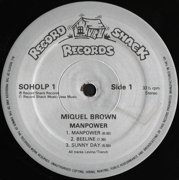 Miquel Brown : Manpower (LP, Album)
