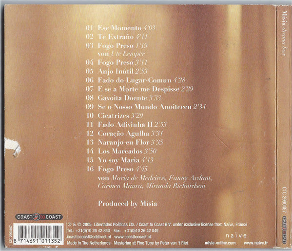 Mísia : Drama Box (CD, Album, Dig)