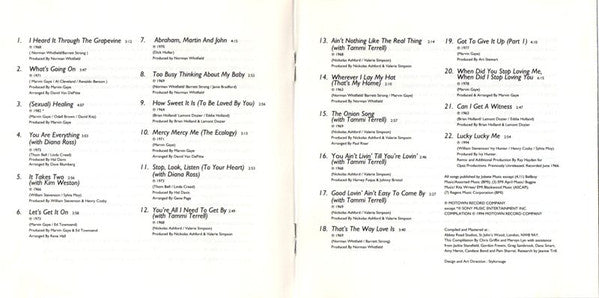 Marvin Gaye : The Very Best Of Marvin Gaye (CD, Comp, PMD)